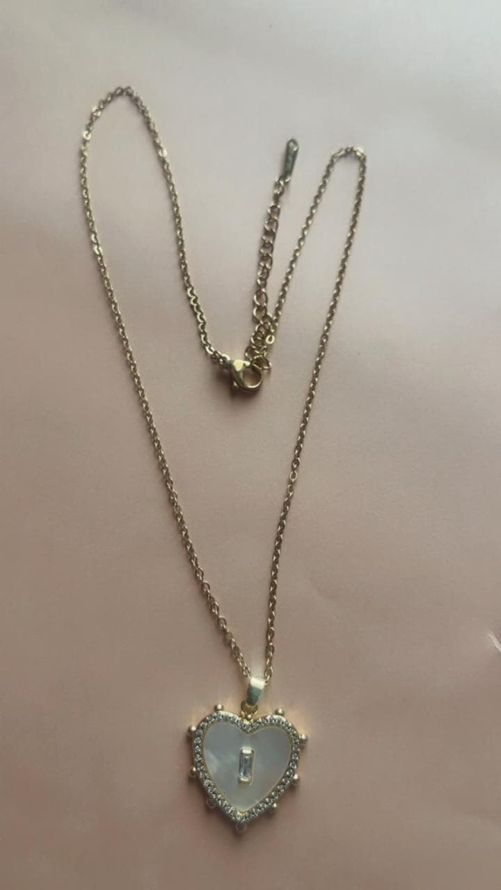 Ivory Heart Necklace